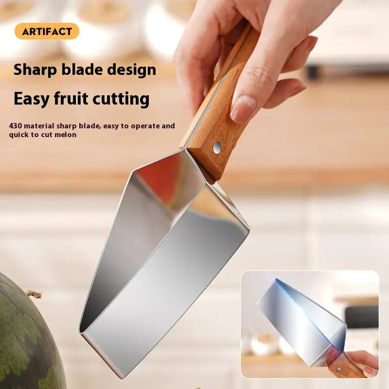 Melon Slicer Stainless Steel Blade & Non-Slip Handle