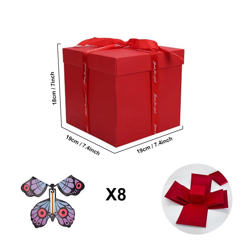 Memory Box Layered Customizable Eco-Friendly