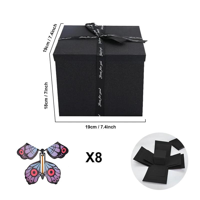 Memory Box Layered Customizable Eco-Friendly