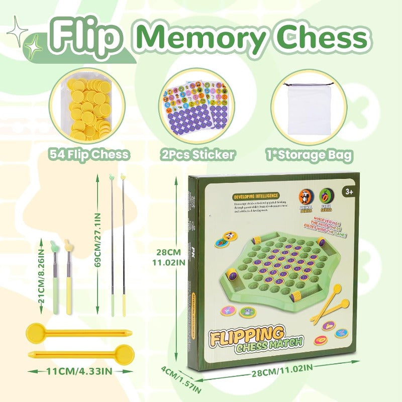 Memory Game Flip & Match Animals & Fruits