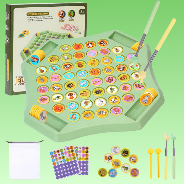 Memory Game Flip & Match Animals & Fruits
