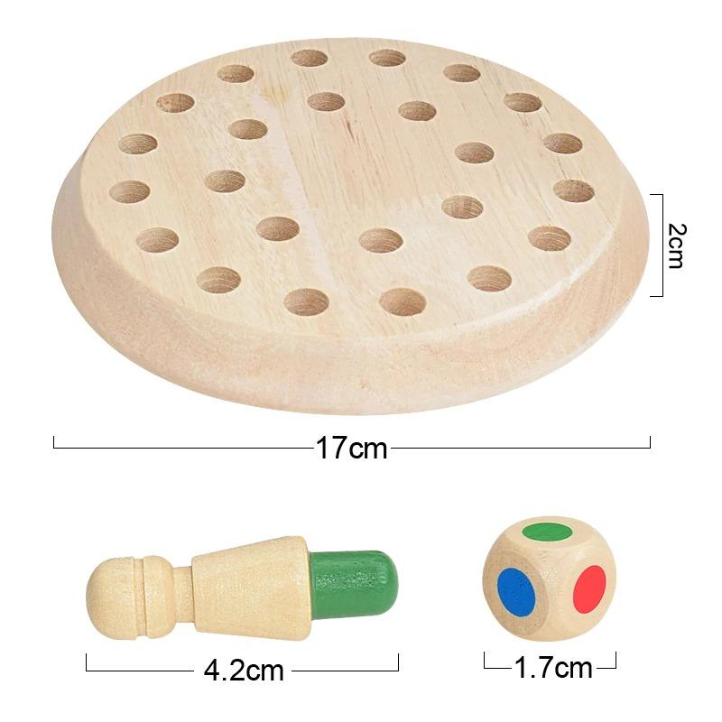 Memory Game Wooden Dice Controlled