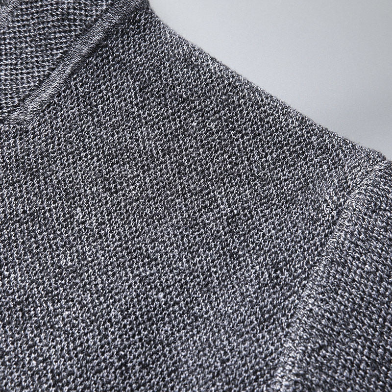 Men's Cardigan Stand-Up Collar & Slim Fit Premium Knit