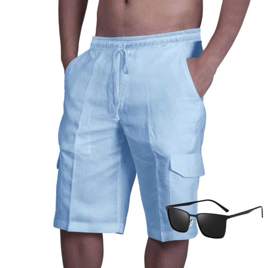 Men's Cargo Shorts Spacious Pockets Comfortable & Durable