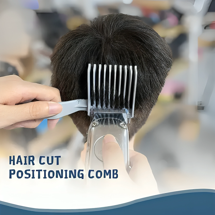 Men's Hair Comb Precision Cutting & Even Hair Distribution