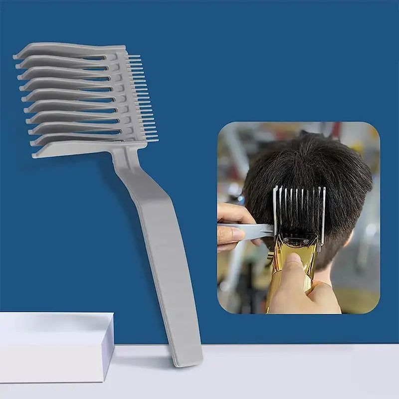 Men's Hair Comb Precision Cutting & Even Hair Distribution
