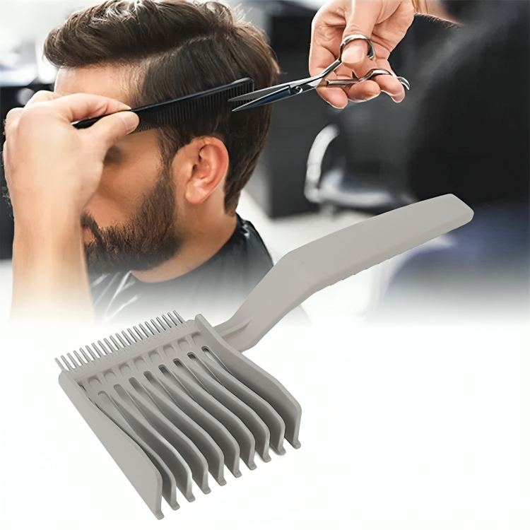 Men's Hair Comb Precision Cutting & Even Hair Distribution