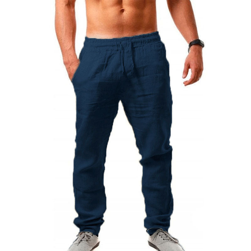 Men's Linen Pants Breathable Perfect Fit