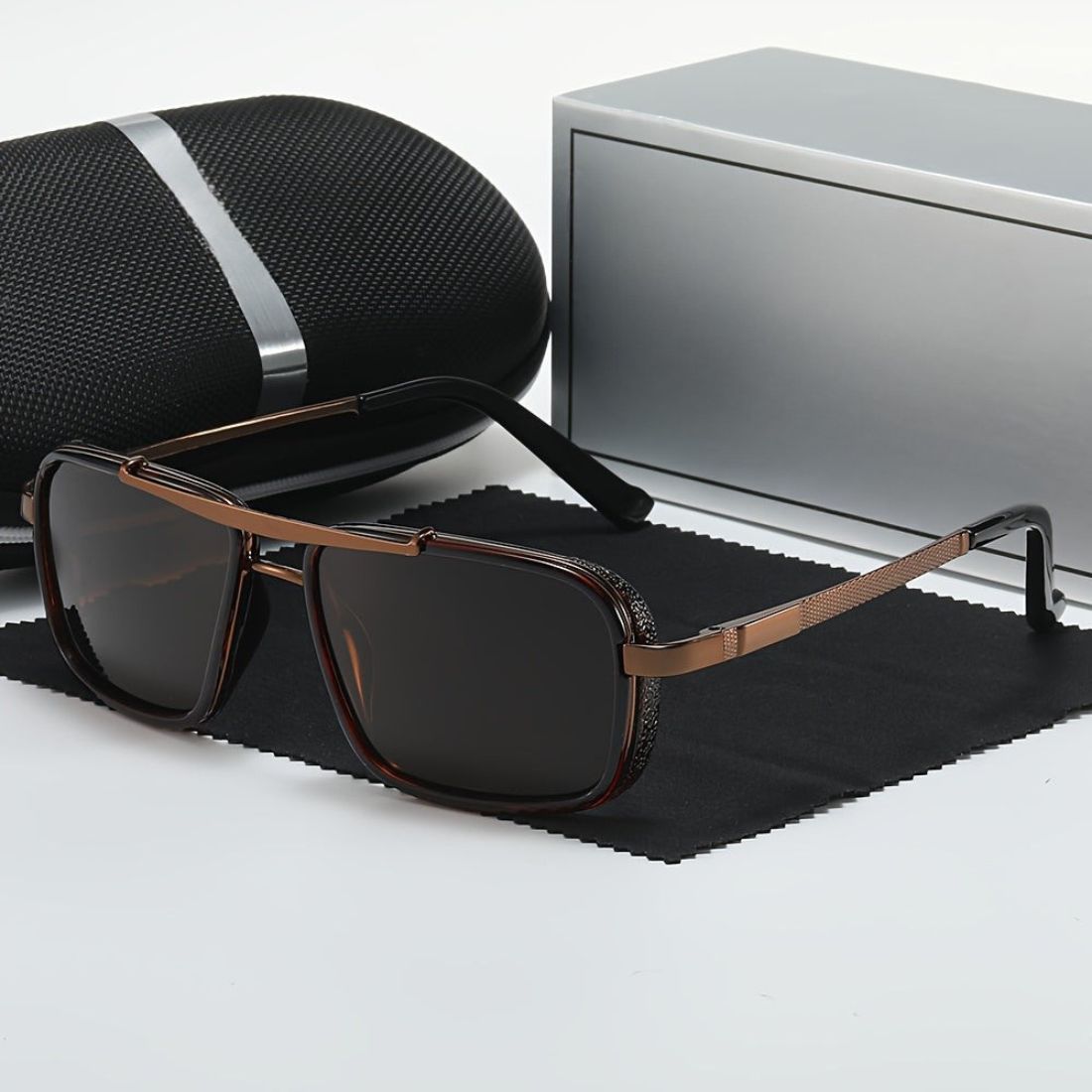 Men's Sunglasses Polarized TAC Lenses & Stainless Steel Frame