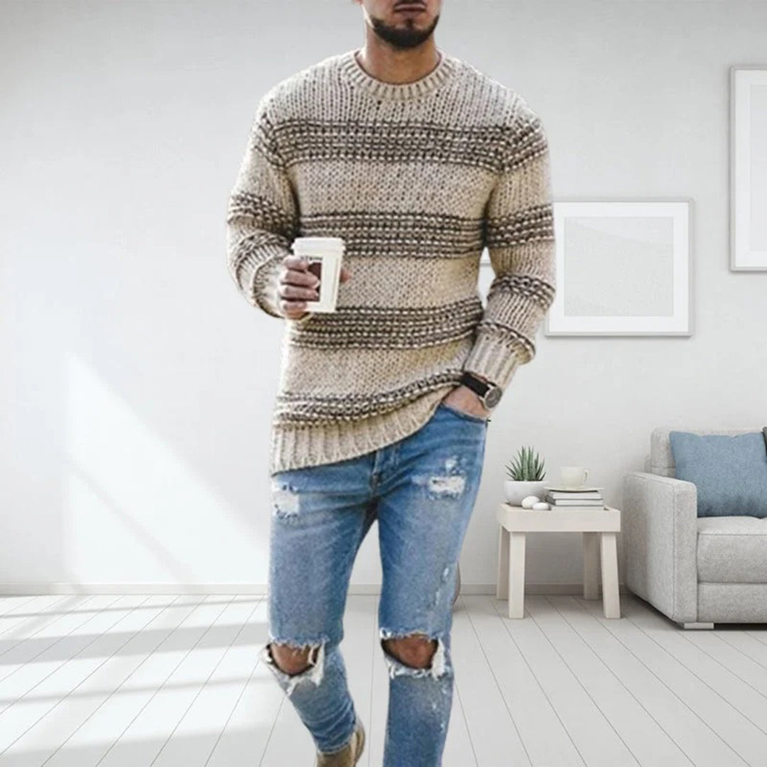 Men's Sweater Breathable & Wrinkle-Free Machine-Washable