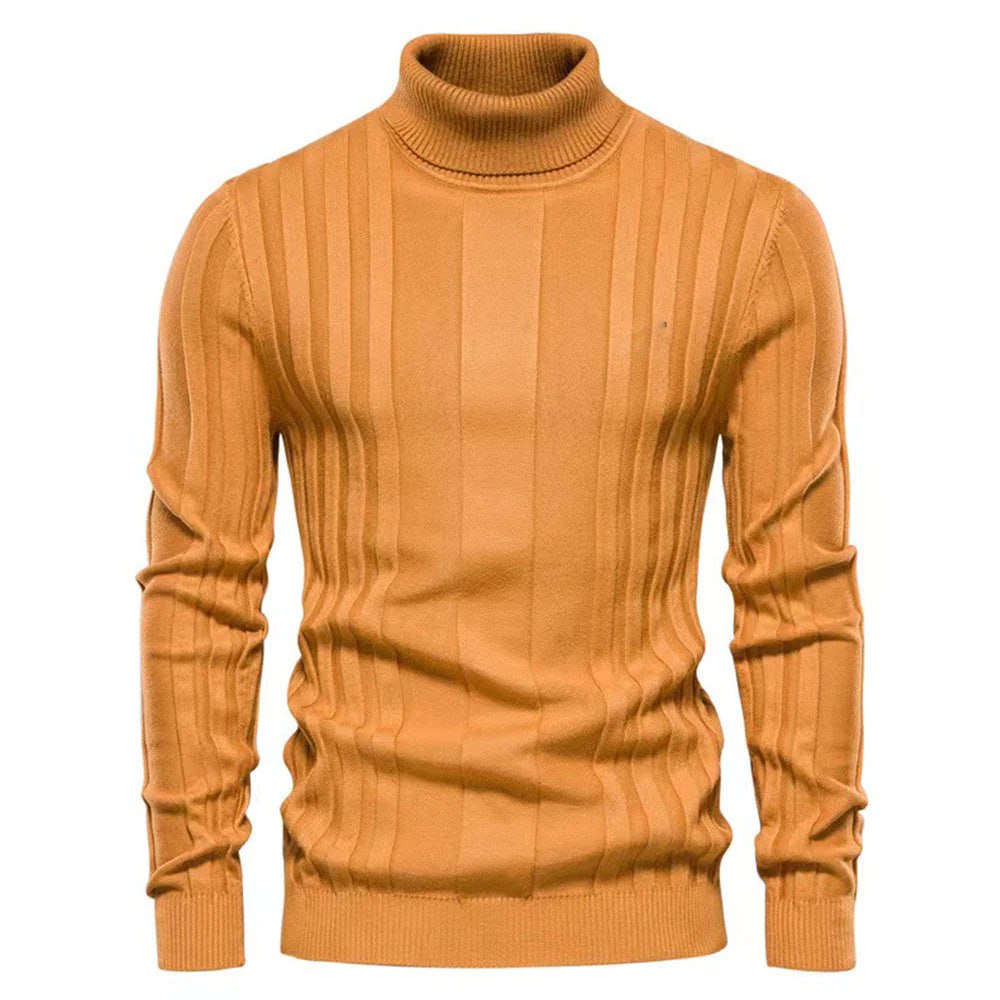 Men's Sweater Slim Fit Breathable Tapered Cuffs