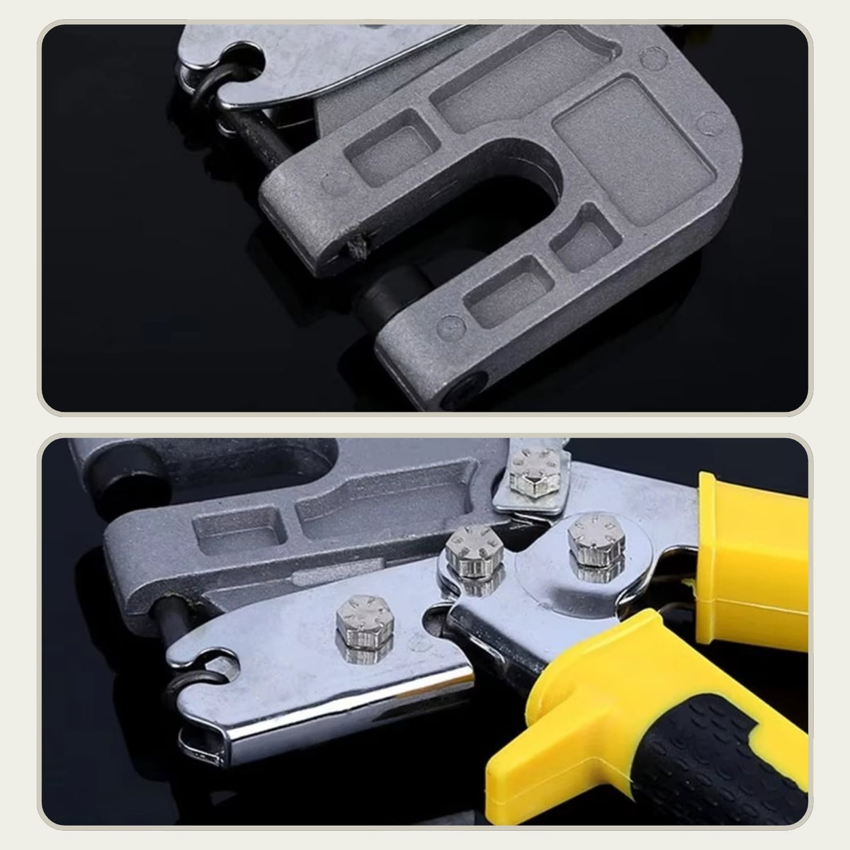 Metal Connector Tool One-Hand Quick-Connect Aluminum Alloy