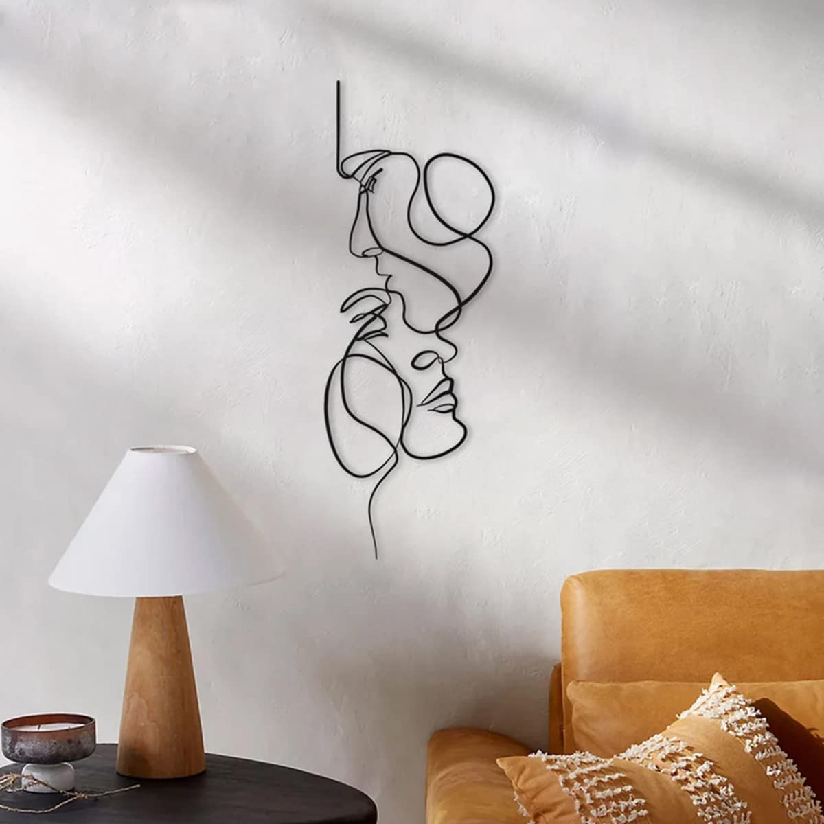 Metal Wall Art 3D Abstract Iron Ready To Mount
