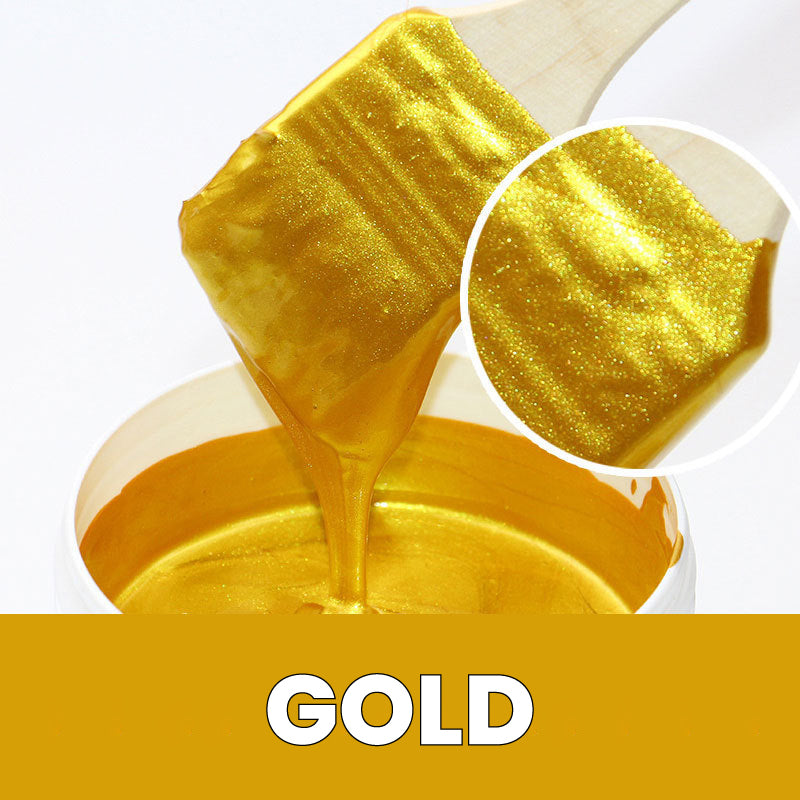 Metallic Effect Paint Water-Based Satin-Matte Fast-Drying