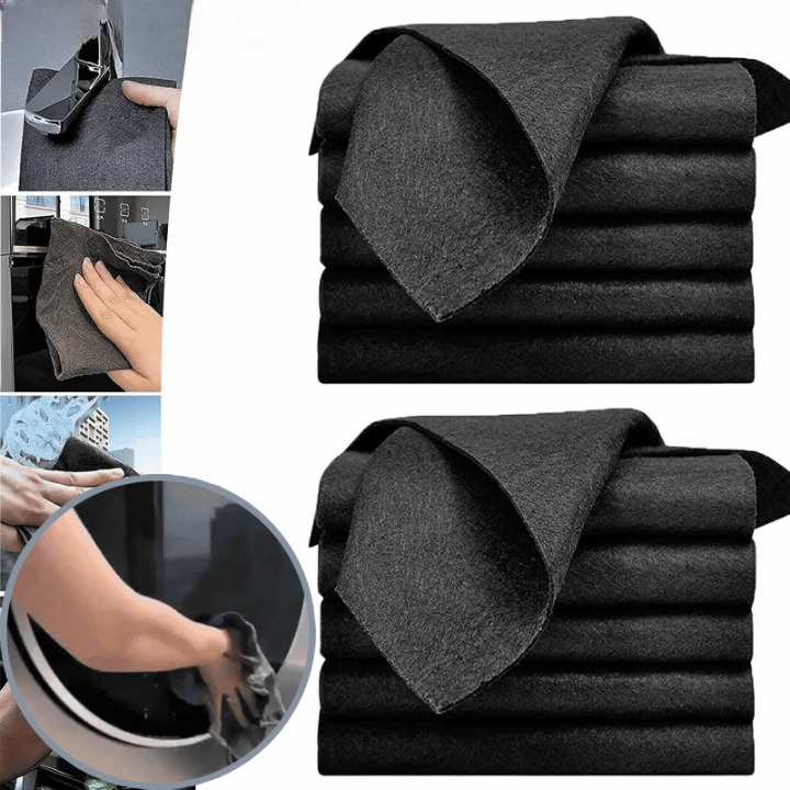 Microfiber Cleaning Cloth Streak-Free Lint-Free Scratch-Safe