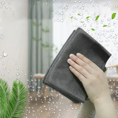 Microfiber Cleaning Cloths Streak-Free Reusable & Machine Washable