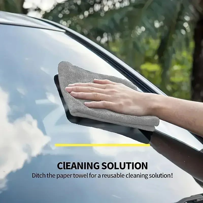 Microfiber Cleaning Cloths Ultra-Absorbent & Scratch-Free Set of 5