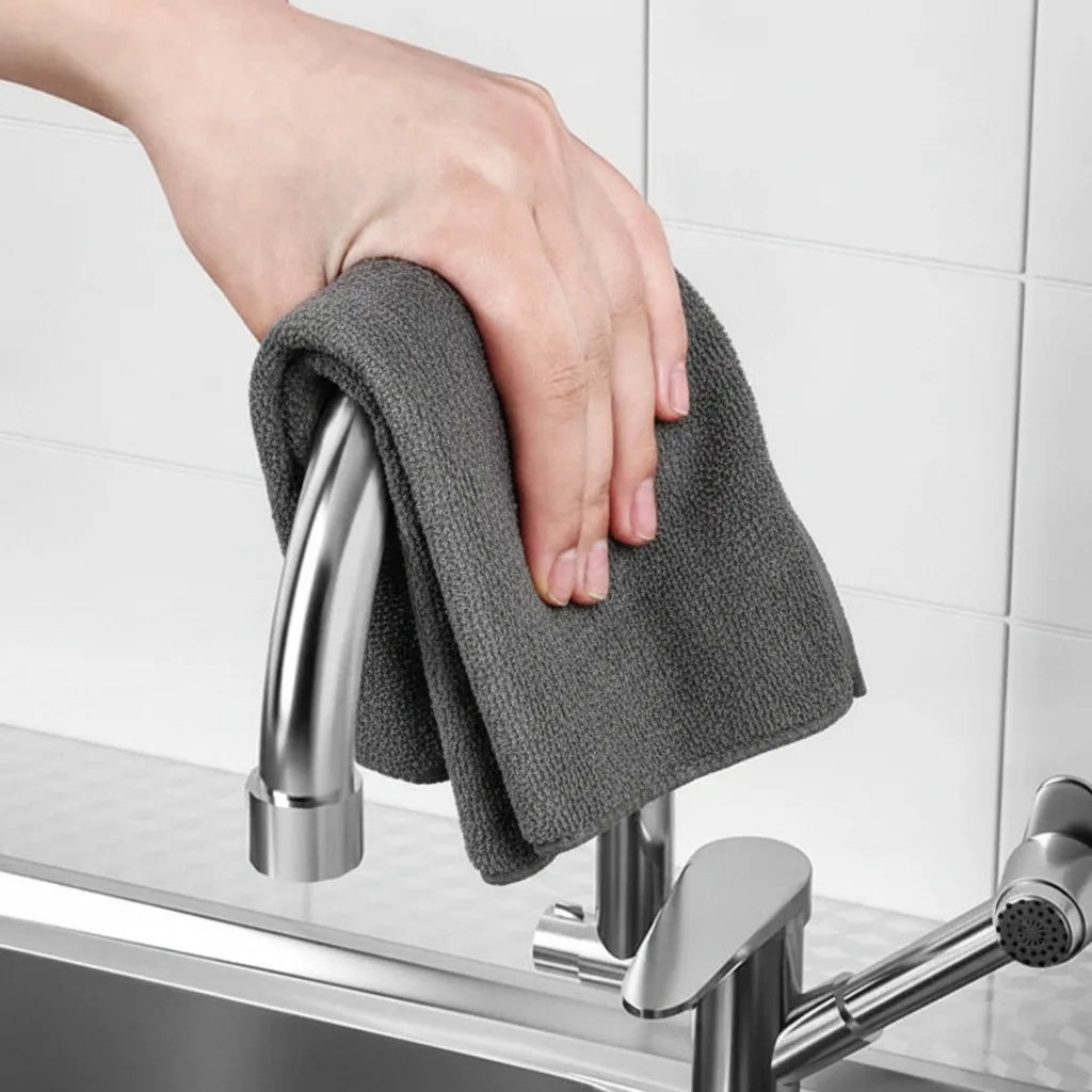 Microfiber Cloths Streak-Free Ultra-Absorbent 10 Pack