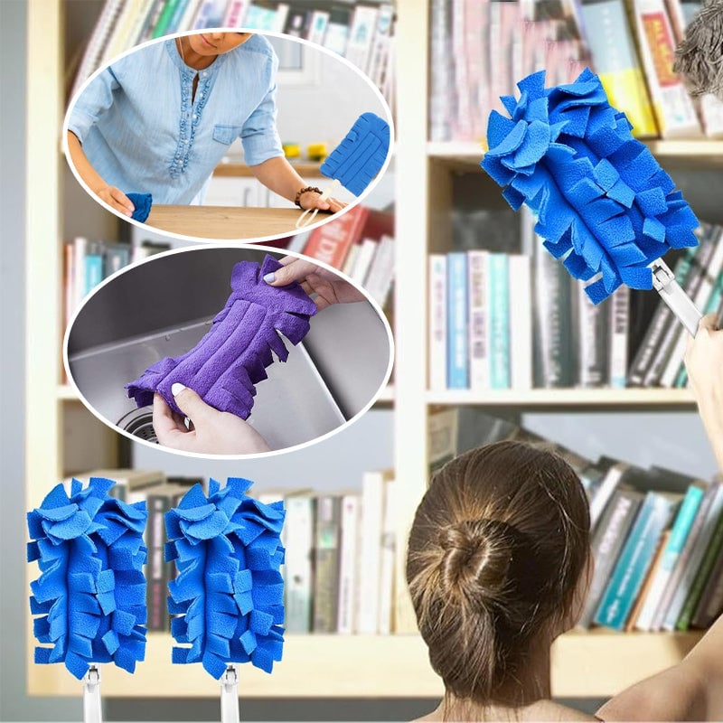 Microfiber Duster Chenille 360° Head Reusable Set of 5