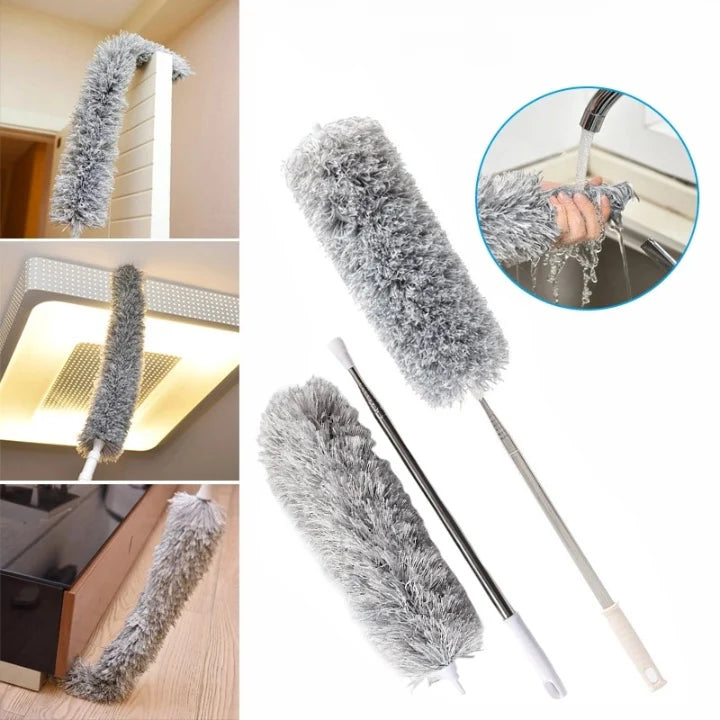 Microfiber Duster Extendable 140 cm Stainless Steel Handle