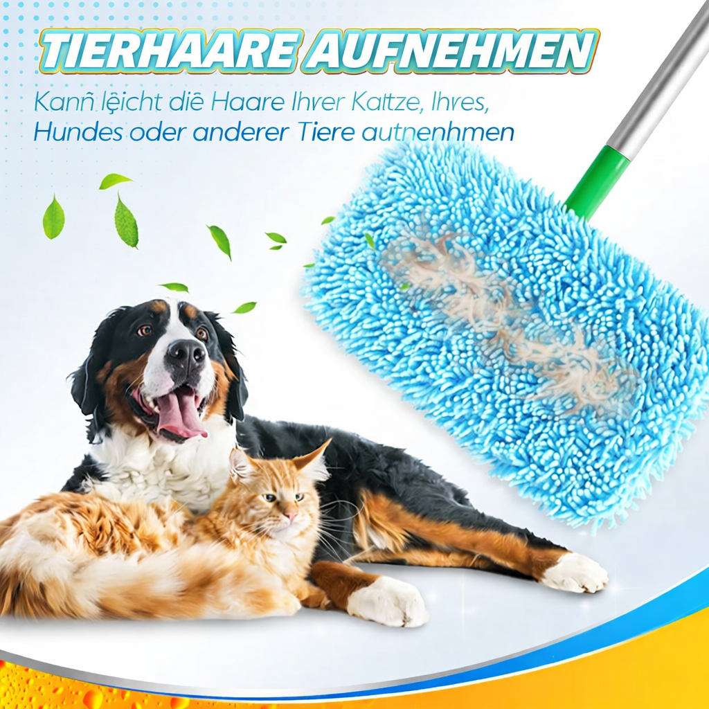 Microfiber Mop Pads Reusable Fits Standard Flat Mops