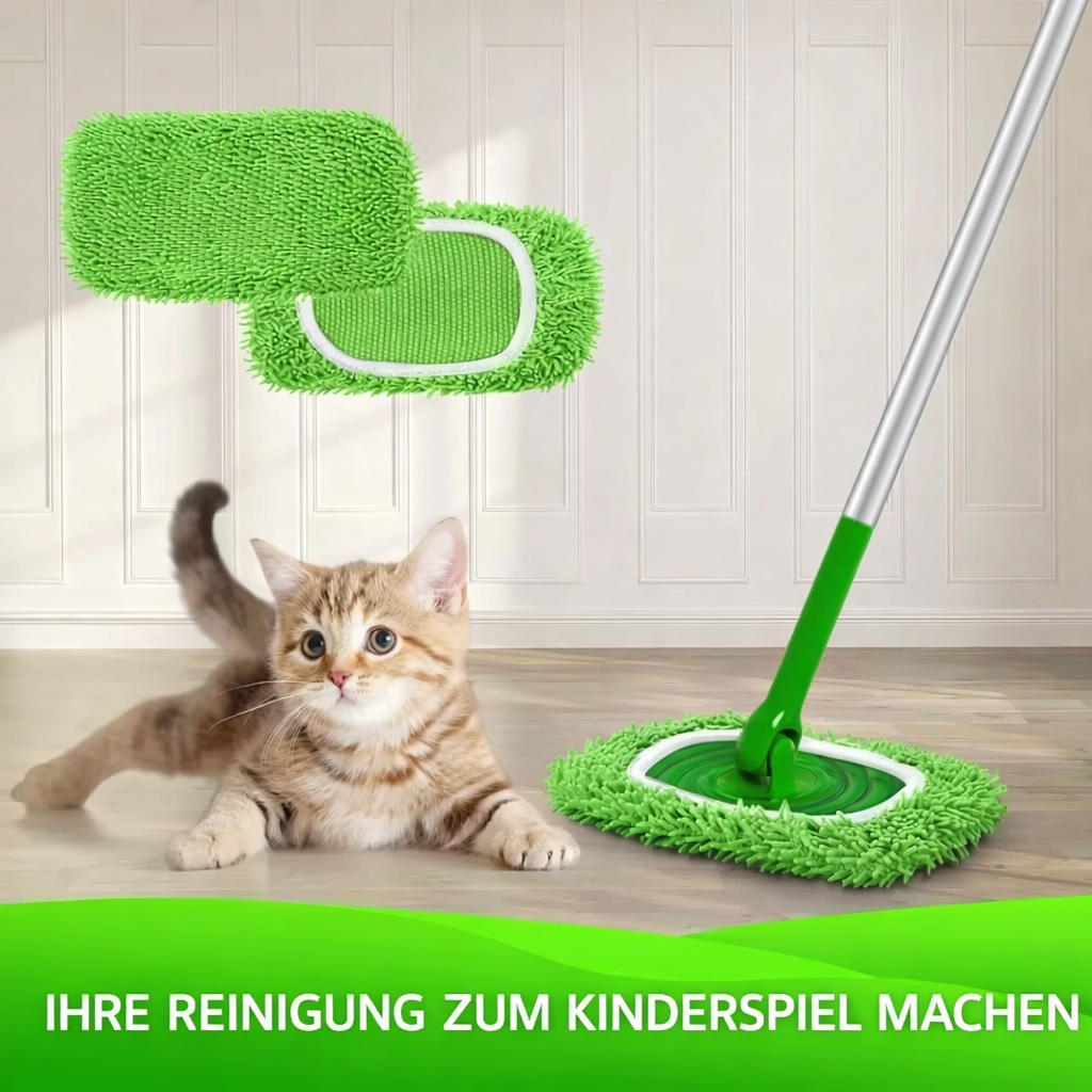 Microfiber Mop Pads Reusable Fits Standard Flat Mops