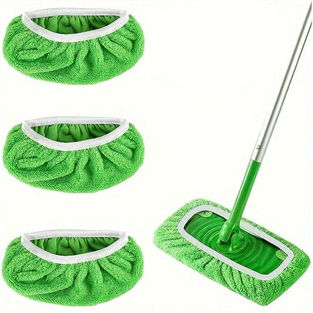 Microfiber Mop Pads Set of 6 Reusable Machine Washable