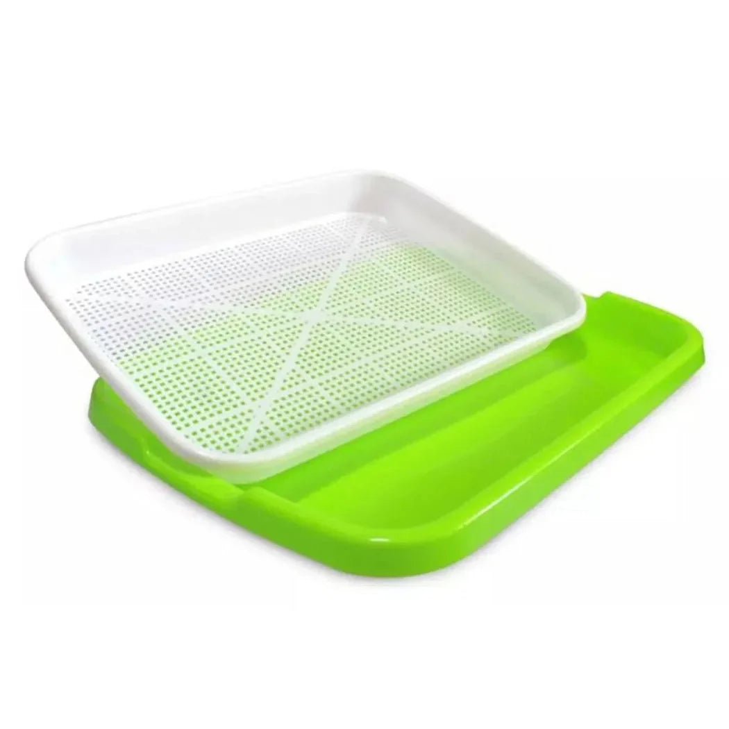 Microgreens Sprouting Tray 2-Layer Drainage BPA-Free