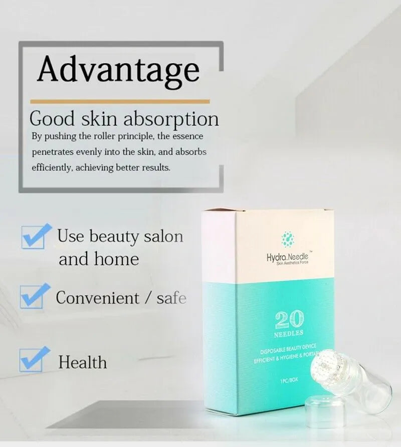 Microneedling Kit 0.5 mm 24K Gold