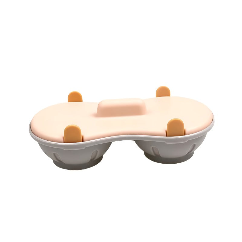 Microwave Egg Cooker Two-Layer Removable Drip Tray & Shell Holder