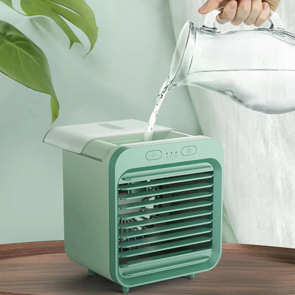 Mini Air Cooler 3-In-1 USB Rechargeable