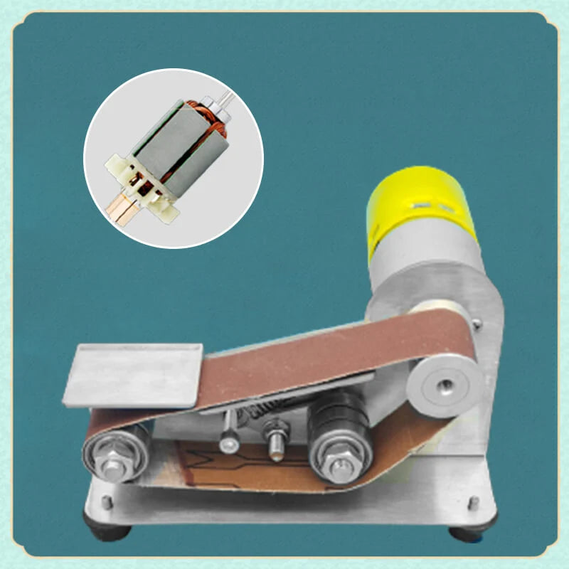 Mini Belt Sander Adjustable Speed Stainless Steel