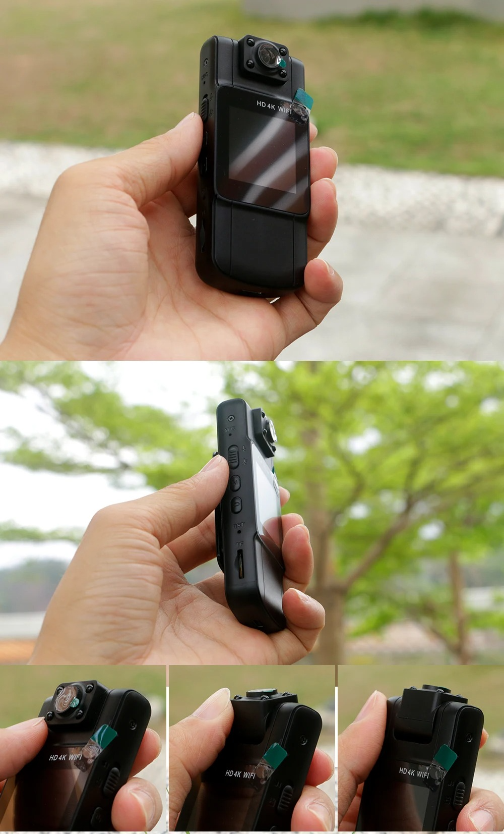 Mini Camera 4K Night Vision & Motion Detection