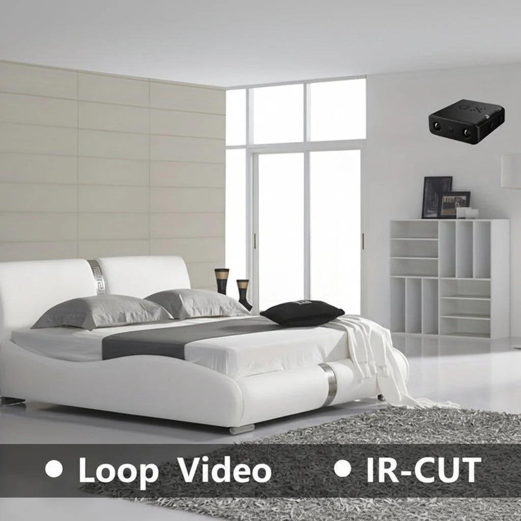 Mini Camera Full HD Infrared Night Vision Motion Alerts