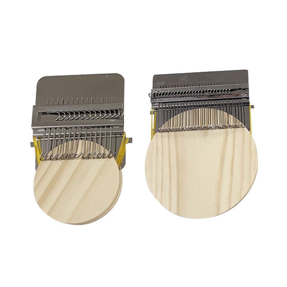 Mini Darning Loom Metal Hooks & Wooden Board