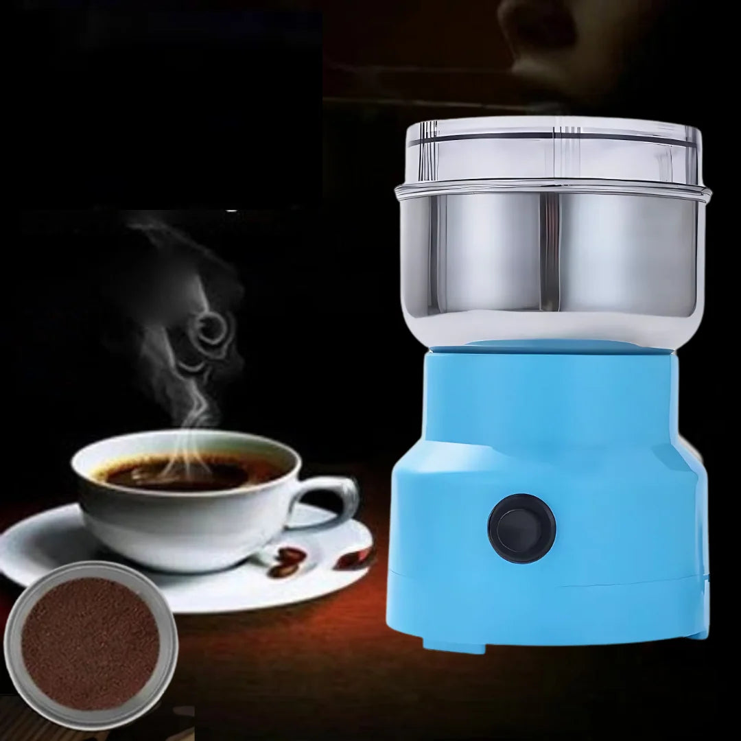 Mini Electric Grinder One-Button Stainless Steel Blades