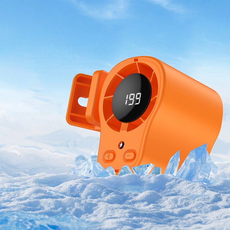 Mini Fan Clip-On Vent & Desk Rechargeable Quiet