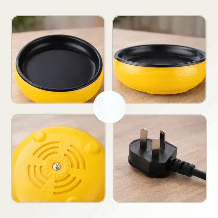 Mini Frying Pan Electric Non-Stick & Automatic Shut-Off