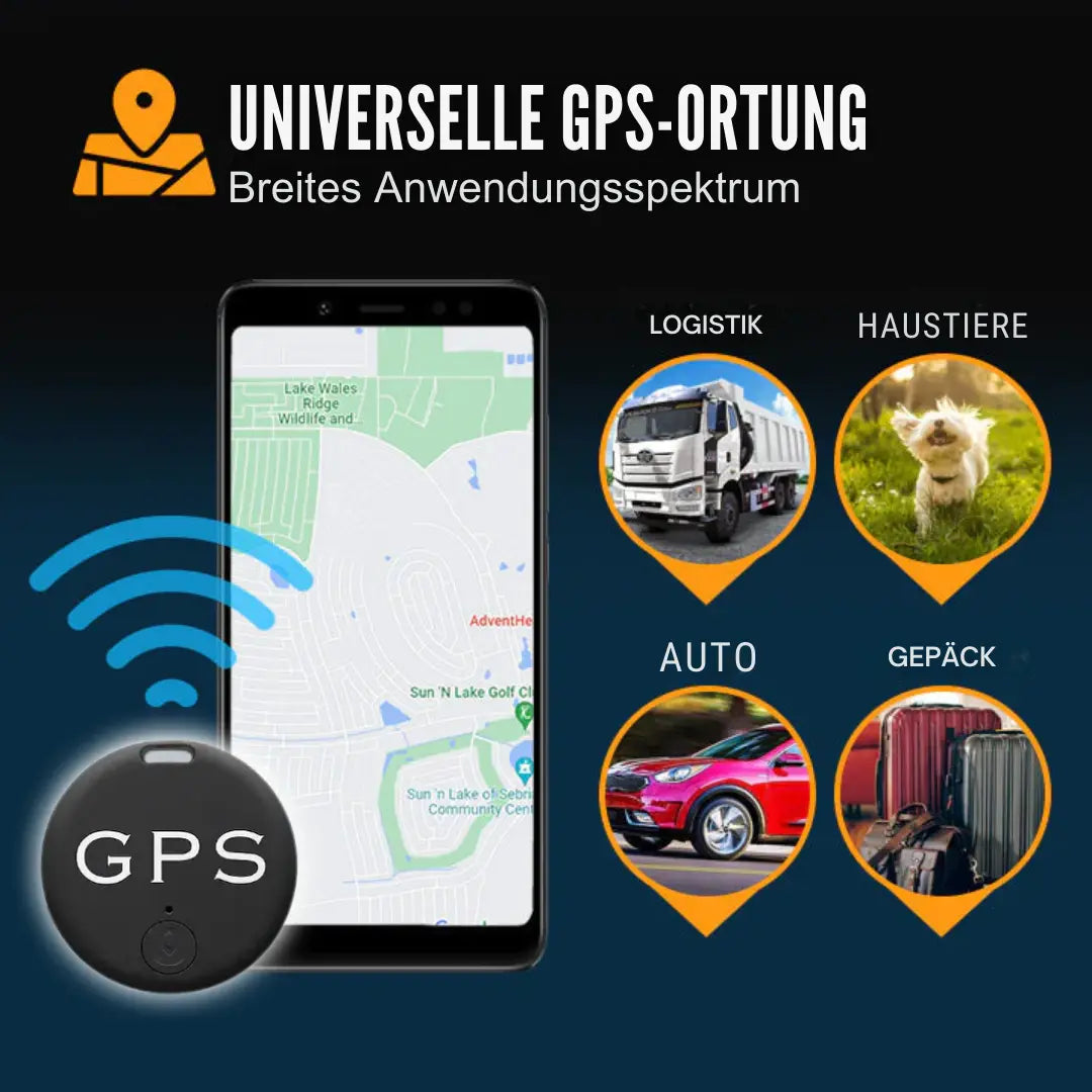 Mini GPS Tracker Real-Time Worldwide Magnetic Mount