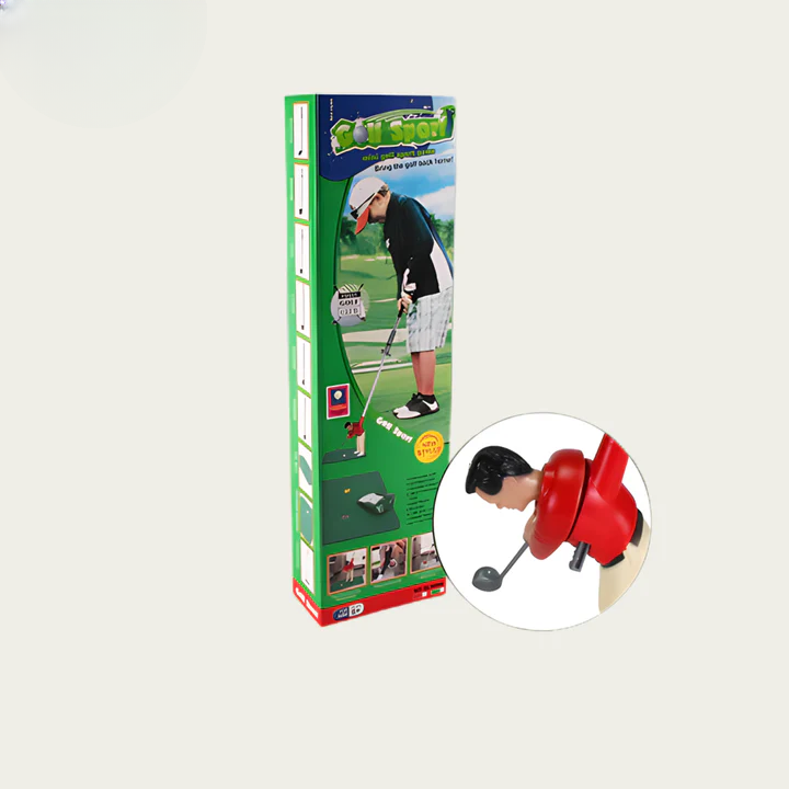 Mini Golf Set Indoor Customizable Obstacles & 6 Clubs