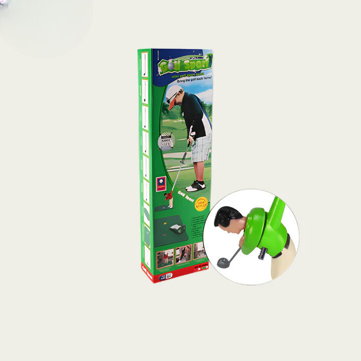 Mini Golf Set Indoor Customizable Obstacles & 6 Clubs