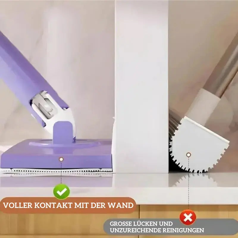 Mini Mop Hands-Free Cloth-Changing 360 Degree Includes 100 Cloths