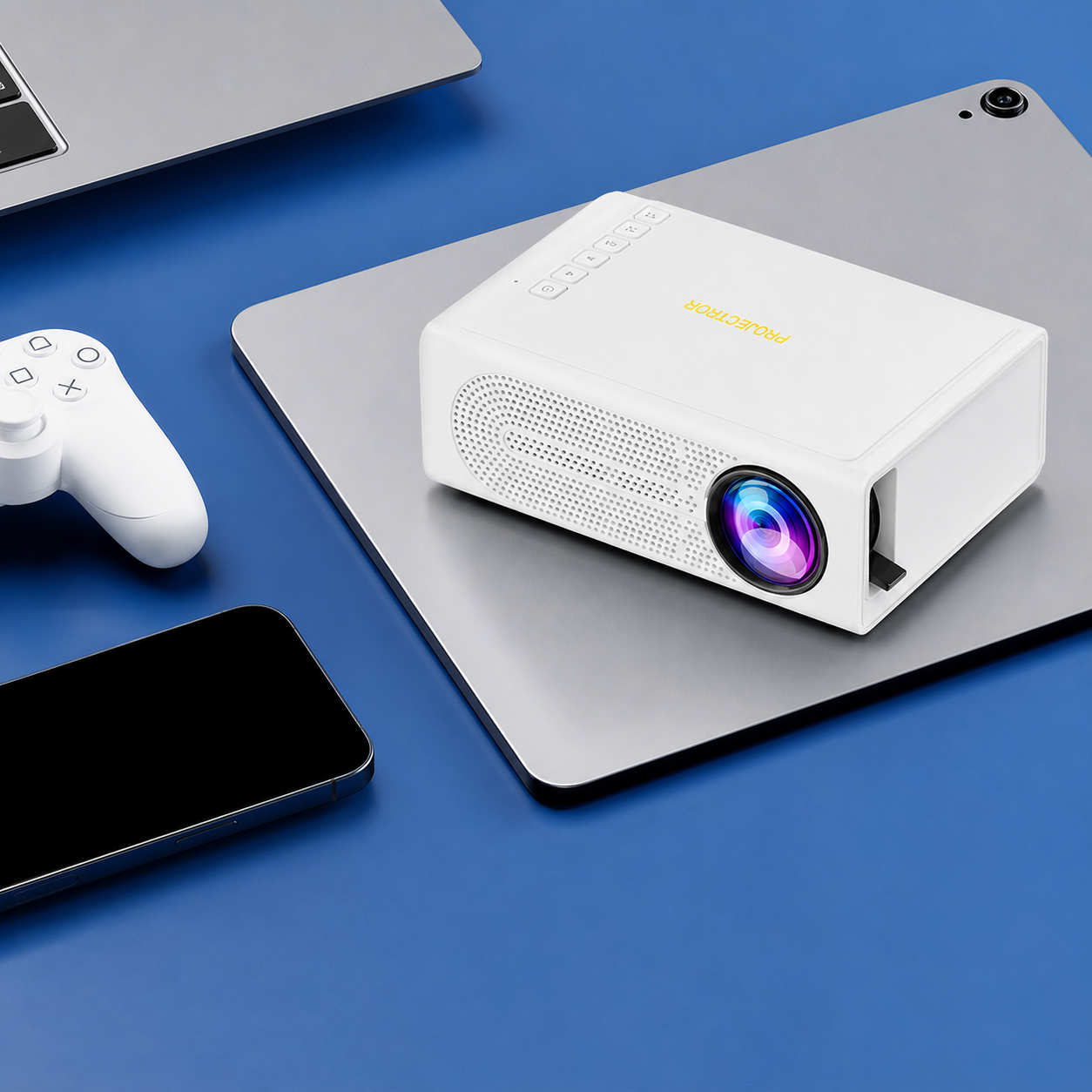 Mini Projector 720p HD USB Portable