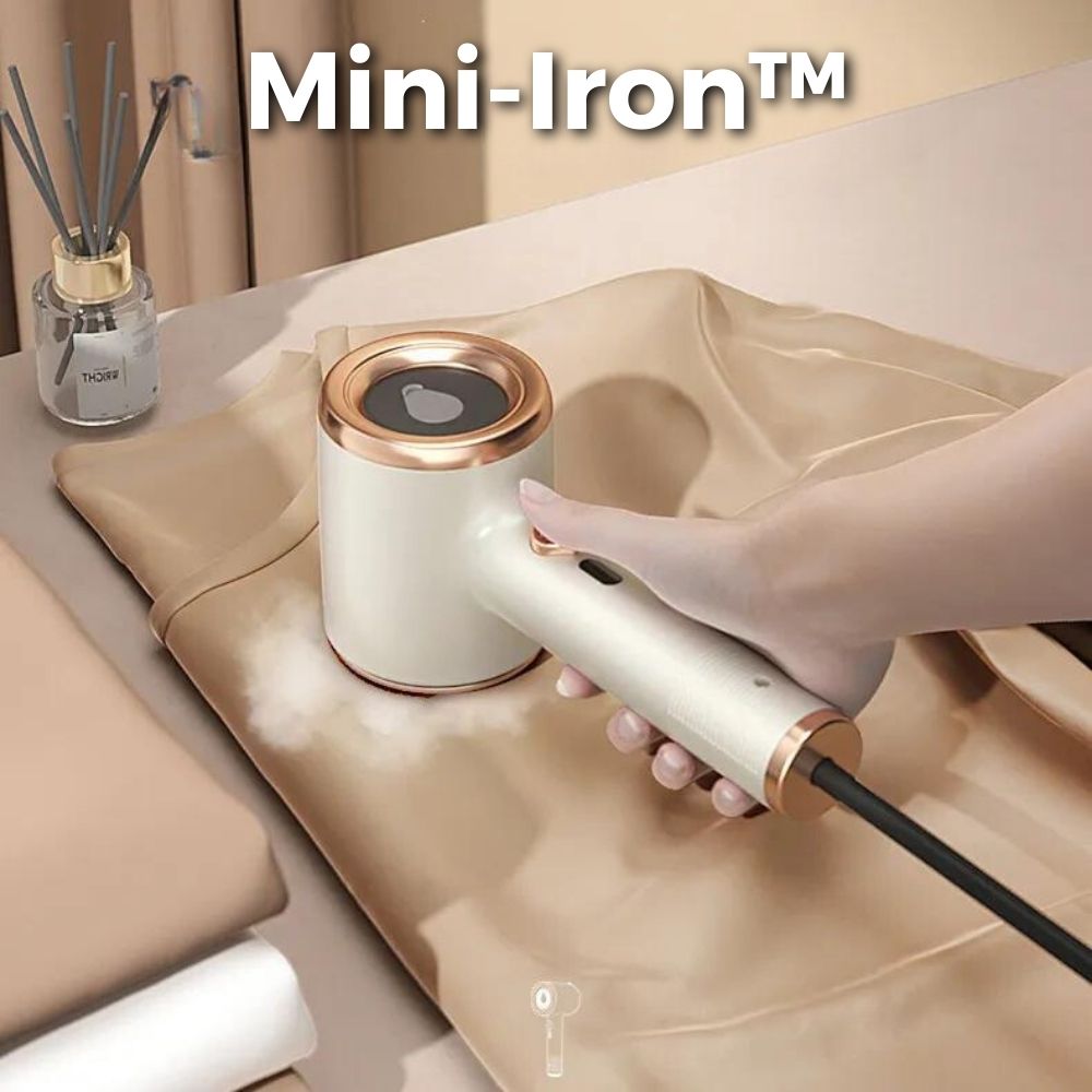 Mini Steam Iron Dual Function Titanium Soleplate