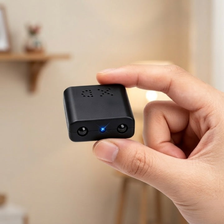 Mini Surveillance Camera 1080p Night Vision Rechargeable