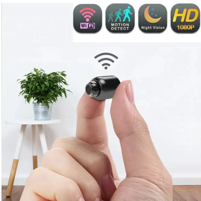 Mini Surveillance Camera 1080p Night Vision Wi-Fi & 4G
