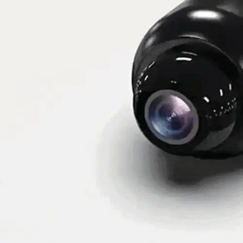 Mini Surveillance Camera 4K 360 Wide-Angle MicroSD Storage