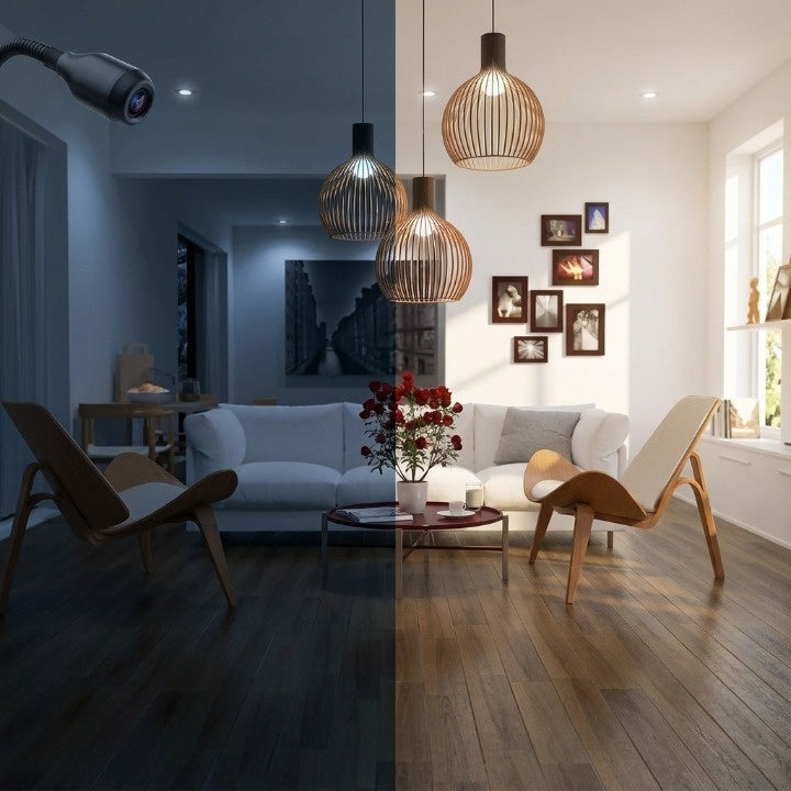 Mini Surveillance Camera Full HD 360-Degree AI Person Detection