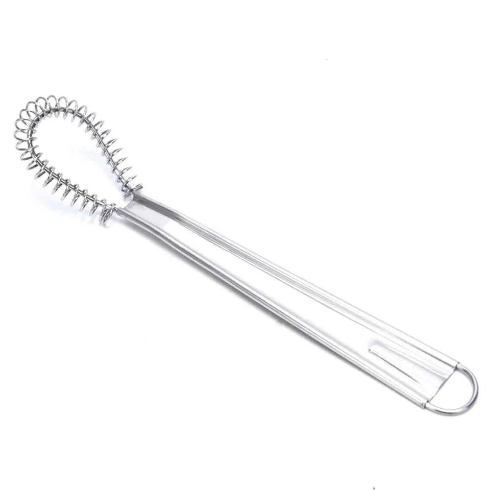 Mini Whisk Stainless Steel Spring-Action Lump-Free