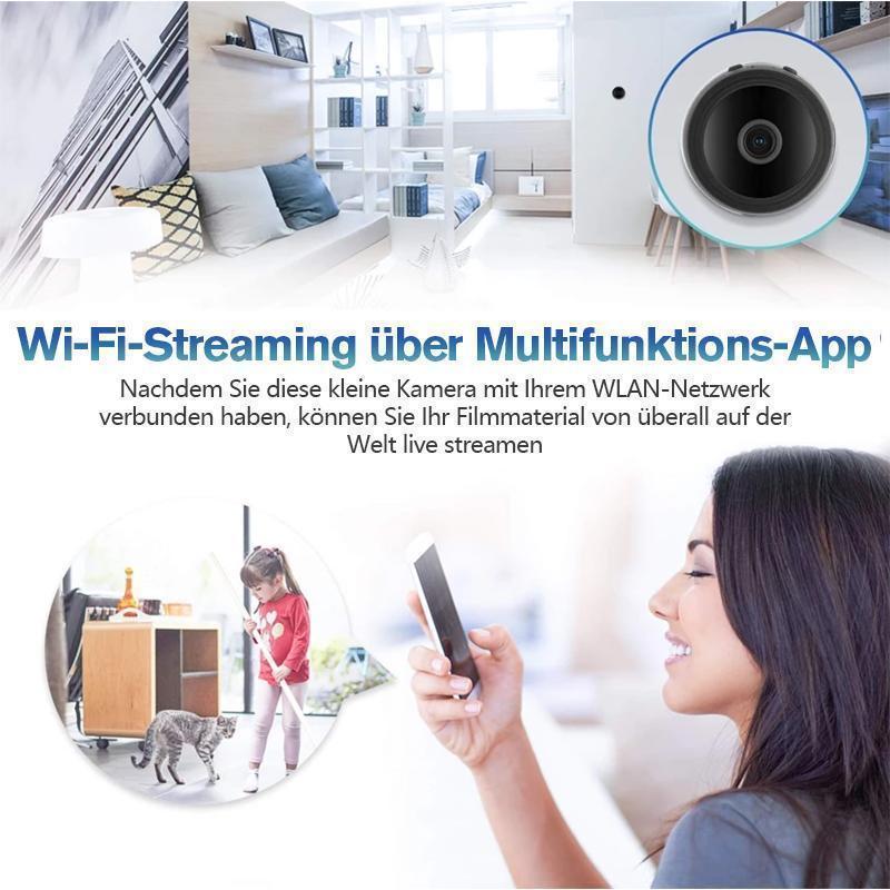 Mini WiFi Surveillance Camera Full HD Wide-Angle Magnetic Mount